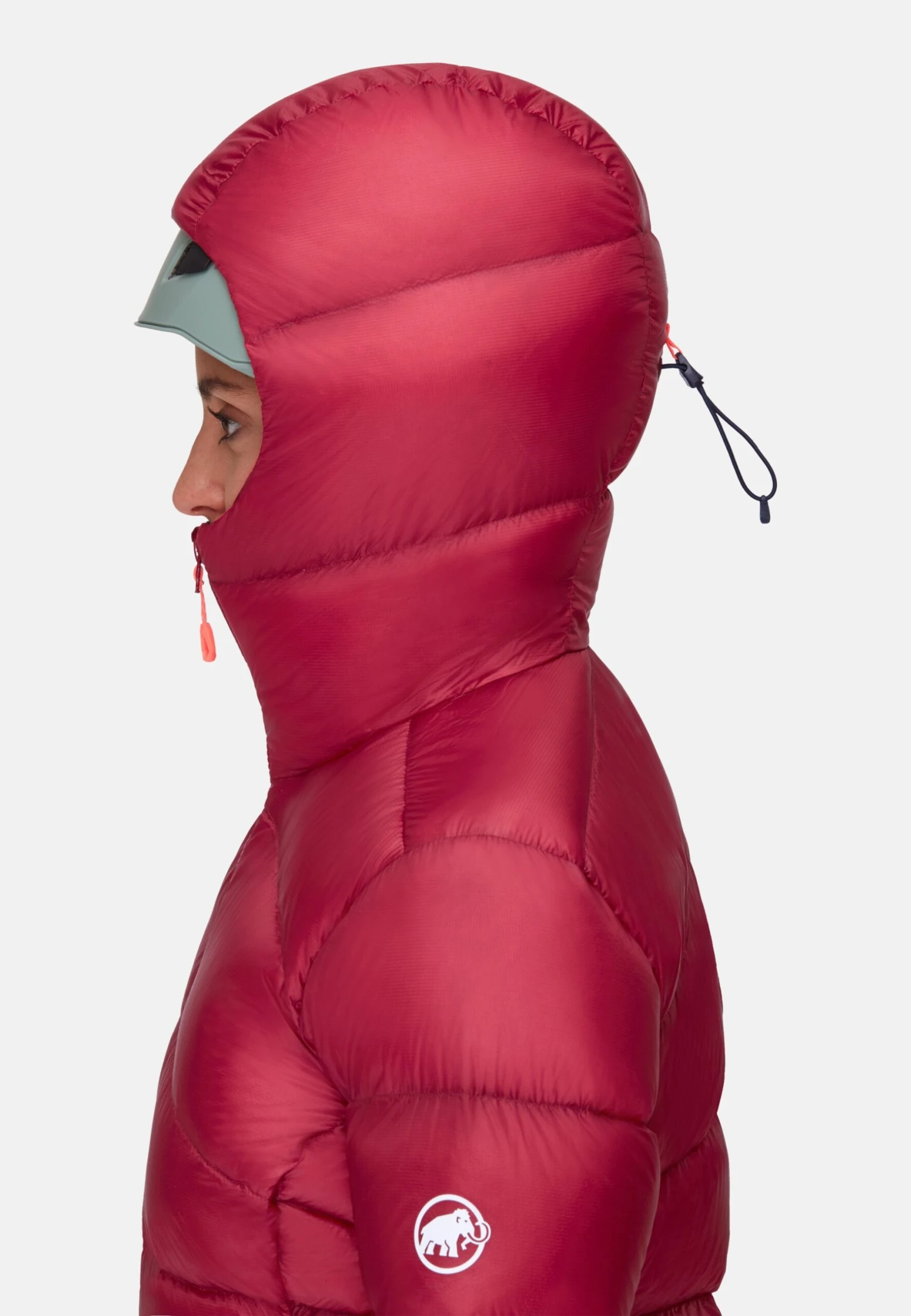 Mammut Meron Hooded - Gewatteerde Jas - Blood Red-Marine 6 Mammut Meron Hooded - Gewatteerde Jas - Blood Red-Marine - Afbeelding 4