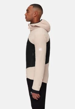 Mammut Taiss In Hybrid Hooded- Softshelljas - Savannah Black -Mammut 0c6d5eca76814ee593d58bd46c83f8a4