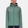 Mammut Ultimate Comfort- Softshelljas - Dark Jade -Mammut 14149d2af626427d8aaf9bf17ed5c03a