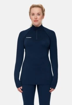 Mammut Trift Half Zip - Longsleeve - Marine