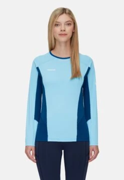 Mammut Aenergy Fl Longsleeve - Longsleeve - Cool Blue Deep Ice
