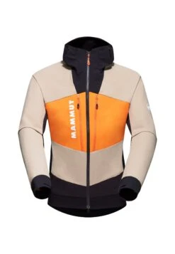 Mammut Aenergy Hybrid Hooded - Softshelljas - Savannah-Black -Mammut 19b839f78c0a44dcbb21013530f36351