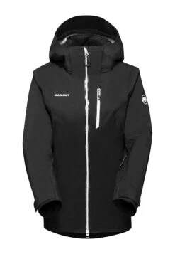 Mammut Stoney - Ski Jas - Black-White -Mammut 1f442c466d3149eca89945377e1b92fc
