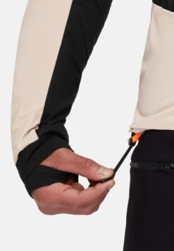 Mammut Taiss In Hybrid Hooded- Softshelljas - Savannah Black -Mammut 2039b1ec1e0948c296323550bfa4df6c