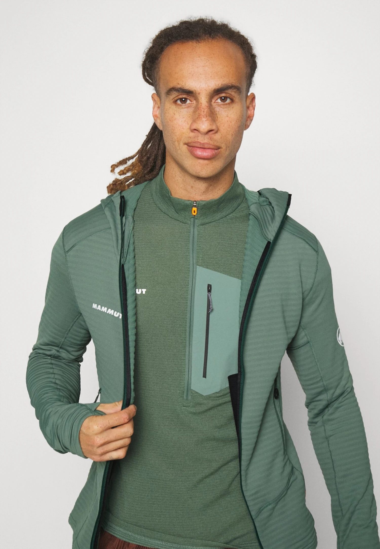 Mammut Taiss Light Hooded Jacket Men - Fleecejas - Dark Jade/Woods 6 Mammut Taiss Light Hooded Jacket Men - Fleecejas - Dark Jade/Woods - Afbeelding 4