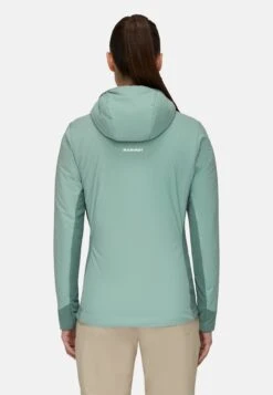 Mammut Rime Light In Flex Hooded - Outdoorjas - Jade-Dark Jade -Mammut 2ce1c74aaf5247fda7e2373110ef3e4e