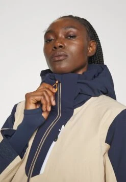 Mammut Stoney Thermo Jacket Women - Ski Jas - Savannah/Marine -Mammut 316ac679c76448ddaf2c1ee7037cbd67