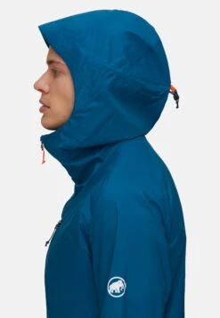 Mammut Aenergy Wb Hooded - Windjack - Deep Ice -Mammut 3230f58e1fd345289fb30563f93a0f3e