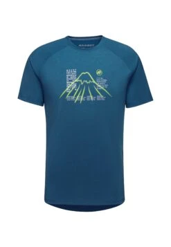 Mammut Fujiyama - Sport T-Shirt - Deep Ice -Mammut 354e4565fb914237b0fecf120730dcae