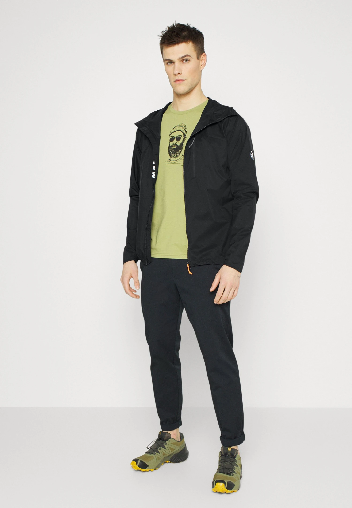 Mammut Aenergy Wb Hooded - Windjack - Black 4 Mammut Aenergy Wb Hooded - Windjack - Black - Afbeelding 2