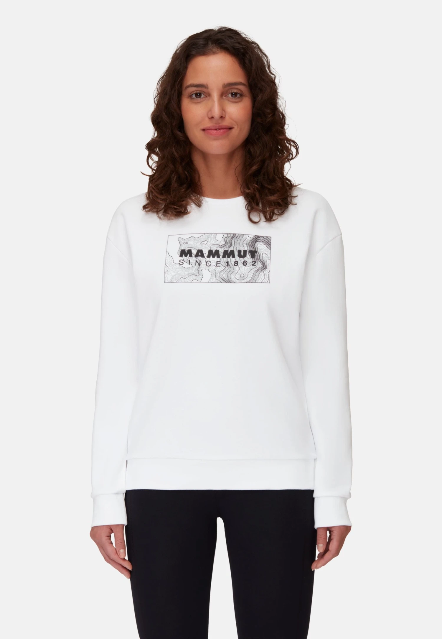 Mammut Core Ml Crew Neck Unexplored C - Trui - White 3 Mammut Core Ml Crew Neck Unexplored C - Trui - White