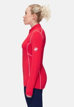 Mammut Aenergy Ml Half Zip Pull- Longsleeve - Azalea -Mammut 395961b2f4e54bbfaa8da161ba70e5cf