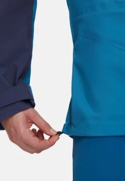 Mammut Taiss Hooded - Regenjas - Deep Ice Marine -Mammut 3c85fee2f7fc4a81bfc77ada17c29cd2