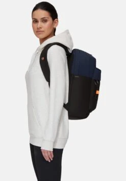 Mammut Xeron Waxed - Backpack - Marine Black -Mammut 4b554e40be904604aee0a68b010e75f0