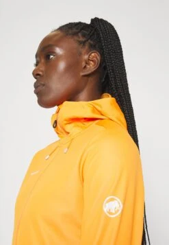 Mammut Ultimate Hooded Jacket Women - Softshelljas - Dark Tangerine -Mammut 4da2eabcb4a949978c03aafc7e8a986d