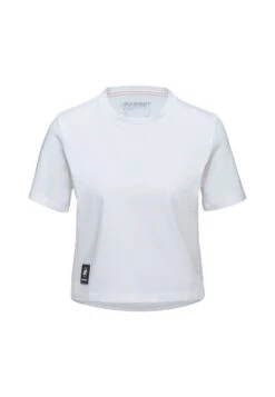 Mammut Massone Cropped Patch - T-Shirt Basic - White -Mammut 56ea76787888421180adf5a34b4fecc6