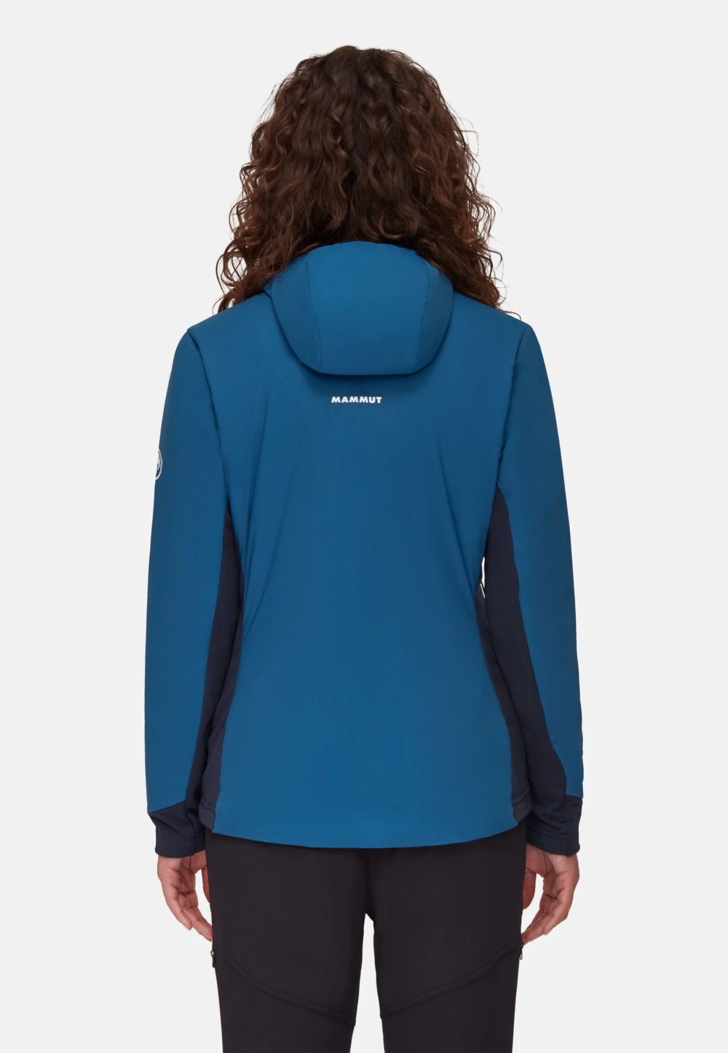 Mammut Rime Light In Flex Hooded - Outdoorjas - Deep Ice-Marine 4 Mammut Rime Light In Flex Hooded - Outdoorjas - Deep Ice-Marine - Afbeelding 2