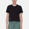 Mammut Massone Cropped Patch - T-Shirt Basic - Black -Mammut 5e6f3e79ff254cfab4f37f413d6d1027