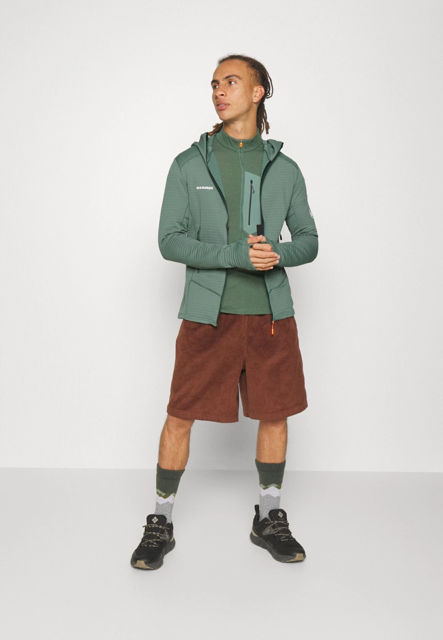 Mammut Taiss Light Hooded Jacket Men - Fleecejas - Dark Jade/Woods 4 Mammut Taiss Light Hooded Jacket Men - Fleecejas - Dark Jade/Woods - Afbeelding 2