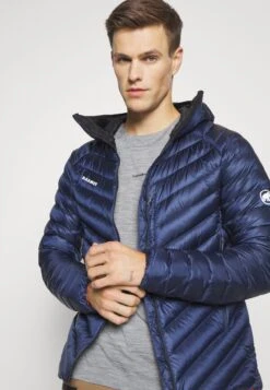 Mammut Broad Peak In Hooded - Gewatteerde Jas - Marine Black -Mammut 64371b0349934132acc4b02ca5cc9c64