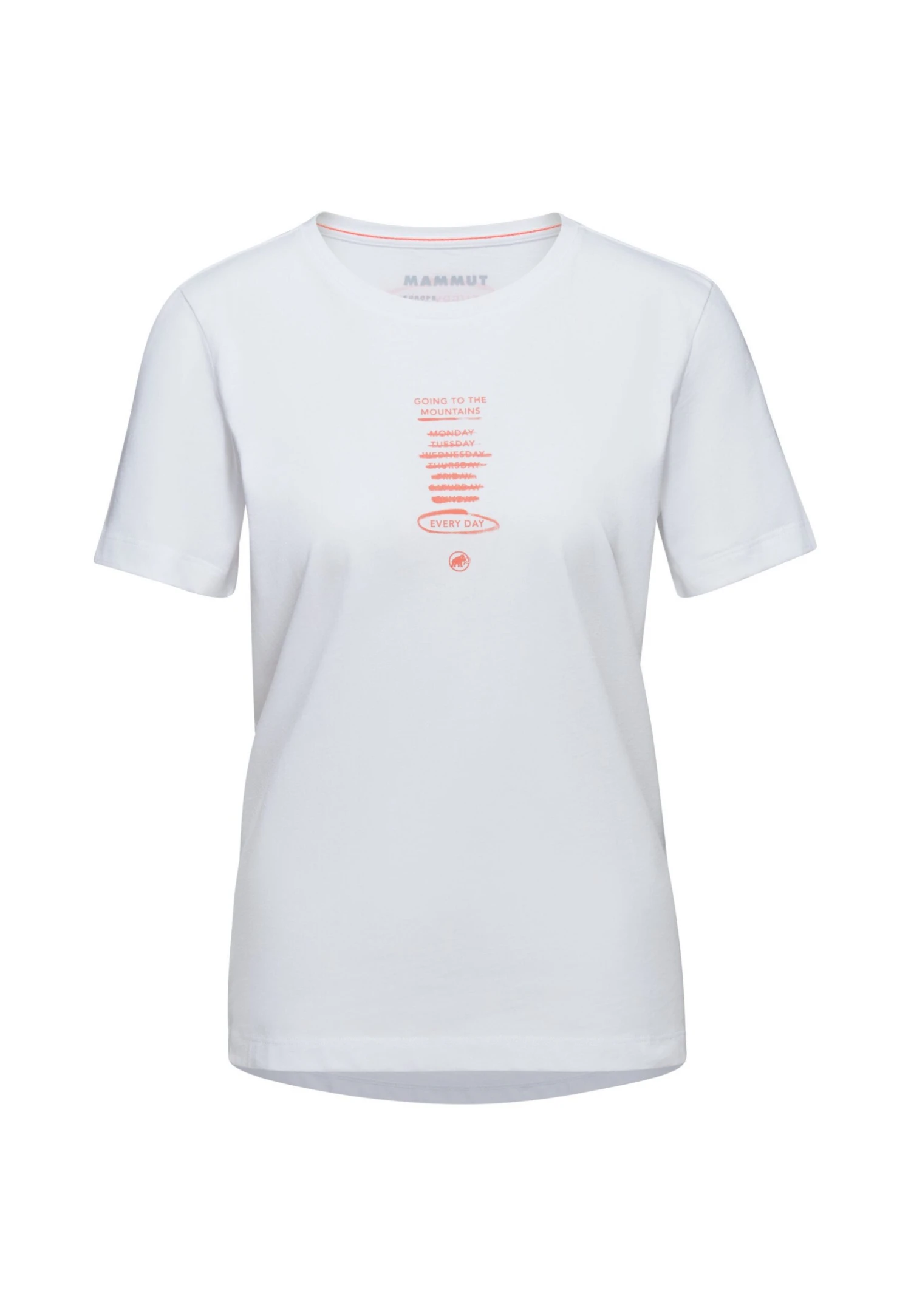 Mammut Core Every Day - T-Shirt Print - White 6 Mammut Core Every Day - T-Shirt Print - White - Afbeelding 4