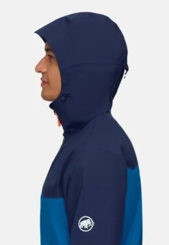Mammut Convey Tour Hooded- Outdoorjas - Deep Ice-Marine -Mammut 66b0d6a92ecc450391a974f6e1ceb709