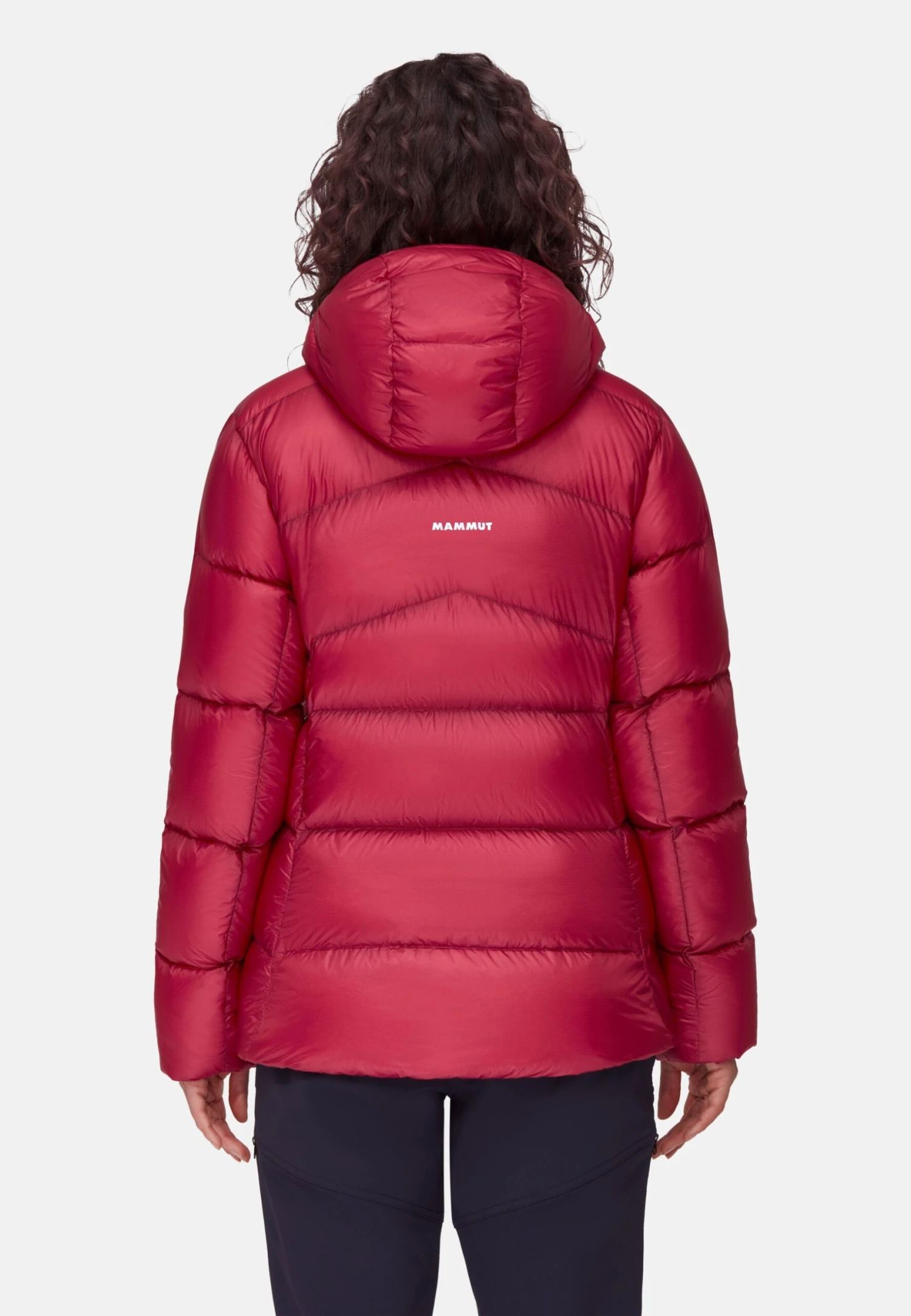 Mammut Meron Hooded - Gewatteerde Jas - Blood Red-Marine 4 Mammut Meron Hooded - Gewatteerde Jas - Blood Red-Marine - Afbeelding 2