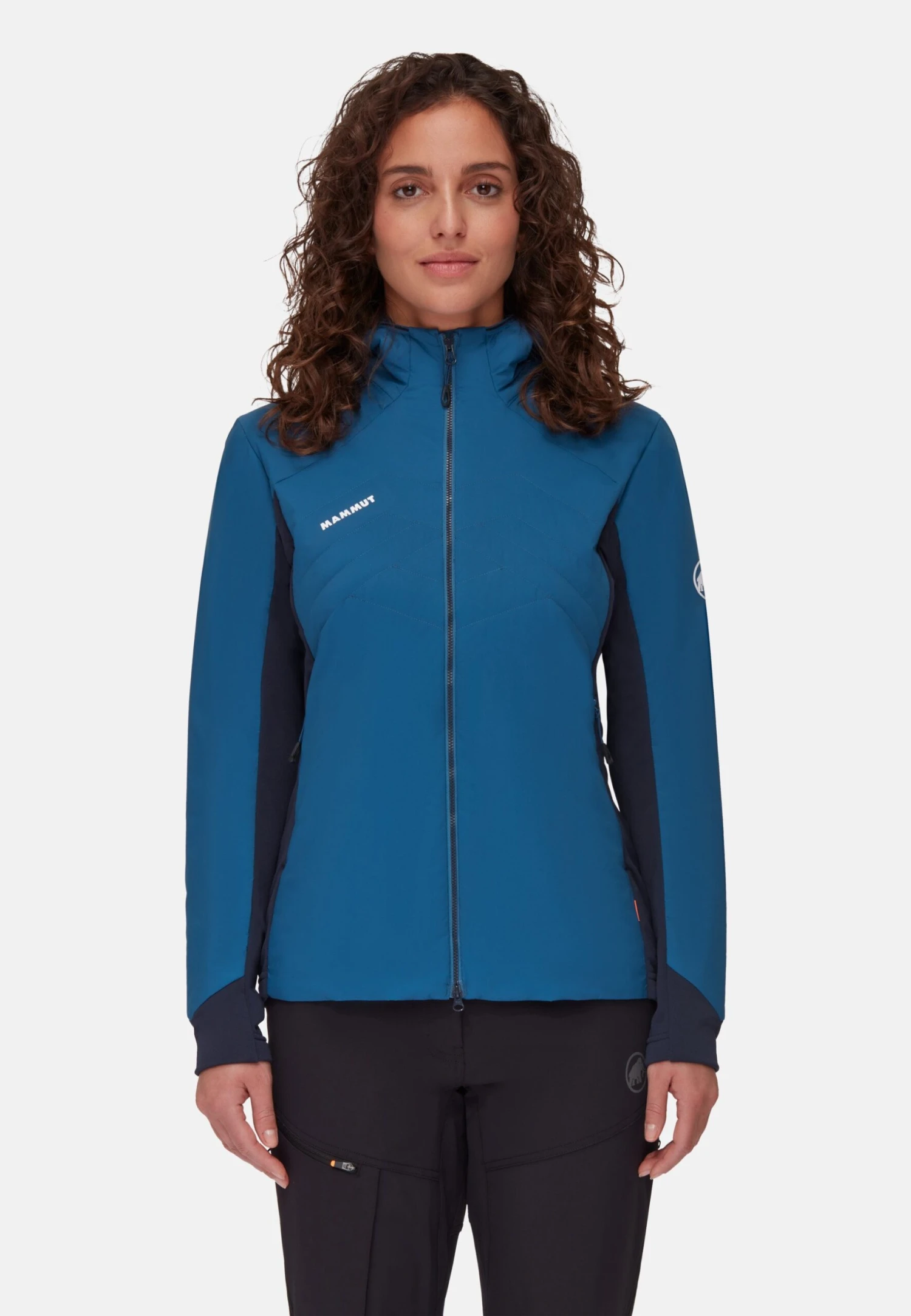 Mammut Rime Light In Flex Hooded - Outdoorjas - Deep Ice-Marine 3 Mammut Rime Light In Flex Hooded - Outdoorjas - Deep Ice-Marine