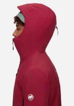 Mammut Rime In Flex Hooded - Winterjas - Blood Red -Mammut 6d6af15031e9488d9475069e3e32af8d