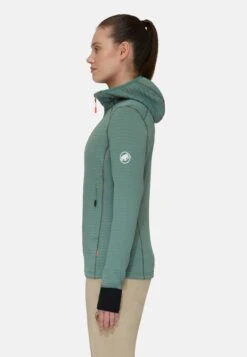 Mammut Taiss Light- Sweater Met Rits - Dark Jade Black -Mammut 752680cfb1904f1f8a851d68bc534cf1