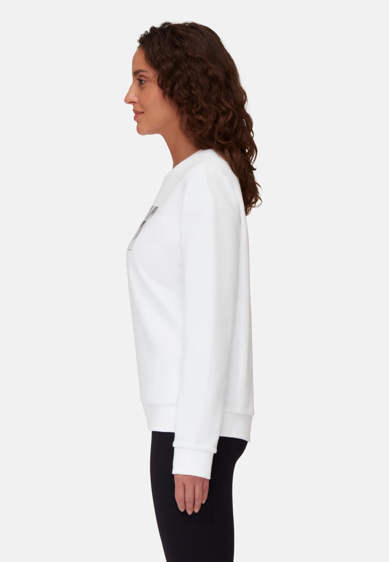 Mammut Core Ml Crew Neck Unexplored C - Trui - White 5 Mammut Core Ml Crew Neck Unexplored C - Trui - White - Afbeelding 3