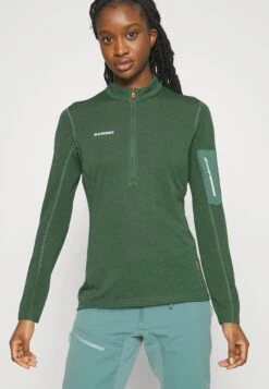 Mammut Aenergy Light Half Zip Women - Fleece Trui - Dark Jade -Mammut 84098a15e3614424a92743219ce108e2
