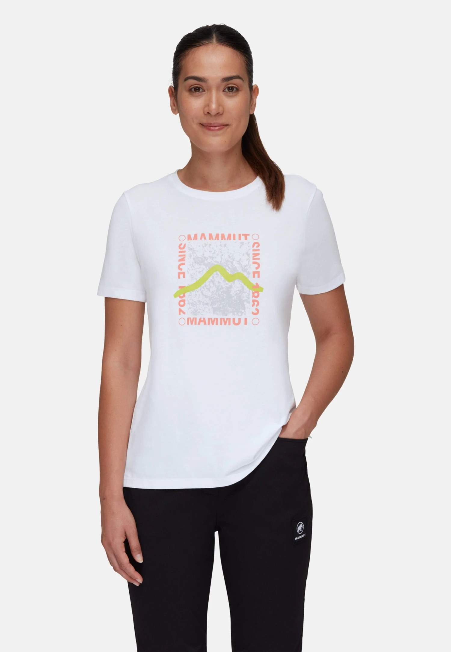 Mammut T-Shirt Print - White 3 Mammut T-Shirt Print - White