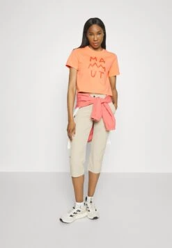 Mammut Massone Cropped Women Lettering - T-Shirt Print - Salmon -Mammut 8db5536389af46989f445c74ba3e6bbb