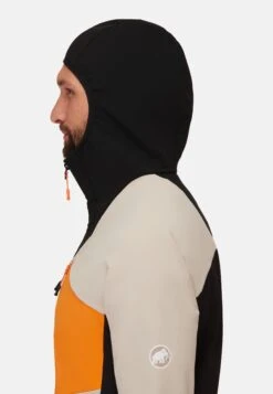 Mammut Aenergy Hybrid Hooded - Softshelljas - Savannah-Black -Mammut 8ff693df524d4346858a70752cf80007