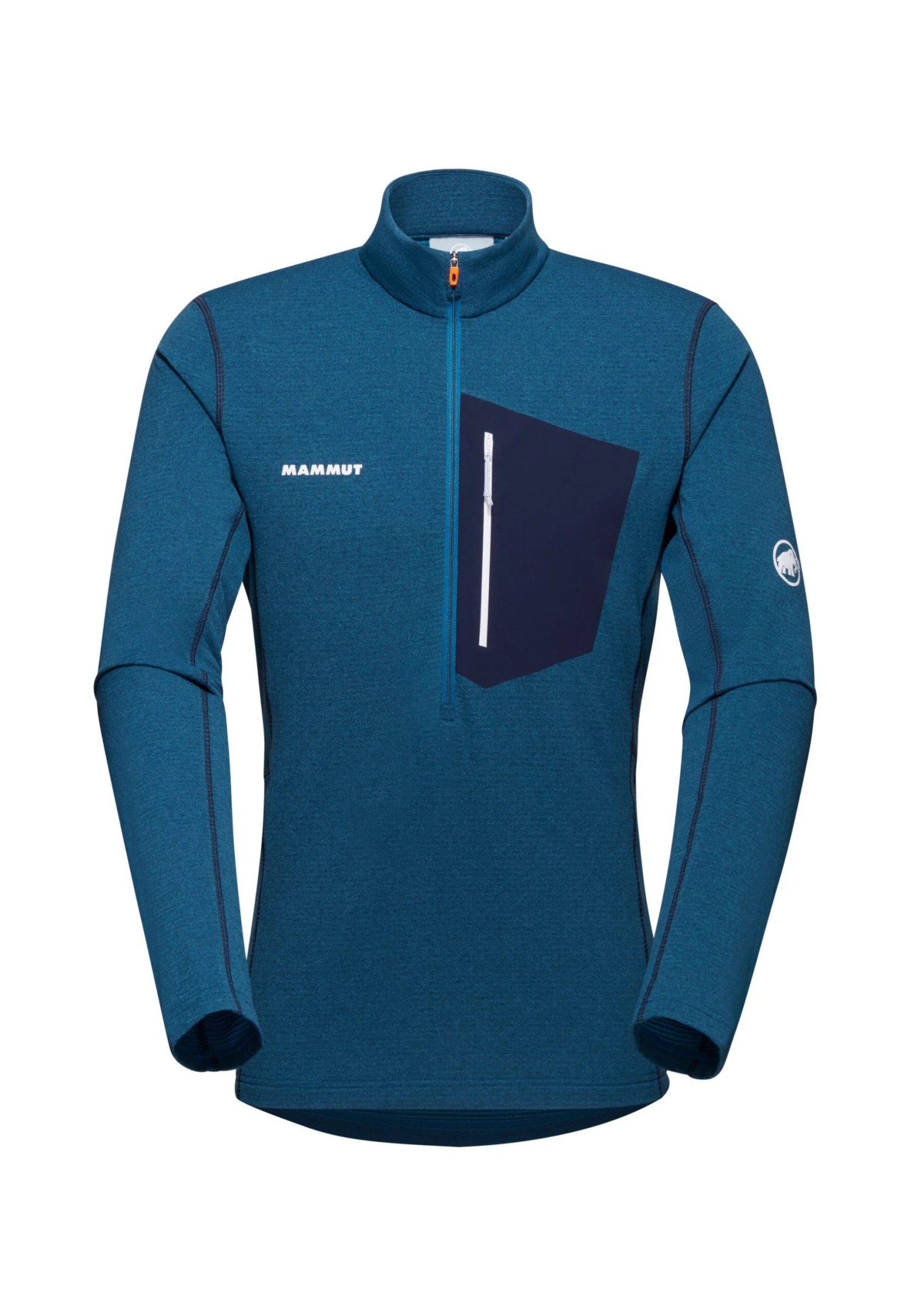 Mammut Aenergy Light Half Zip - Fleece Trui - Deep Ice Marine 6 Mammut Aenergy Light Half Zip - Fleece Trui - Deep Ice Marine - Afbeelding 4