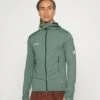 Mammut Taiss Light Hooded Jacket Men - Fleecejas - Dark Jade/Woods
