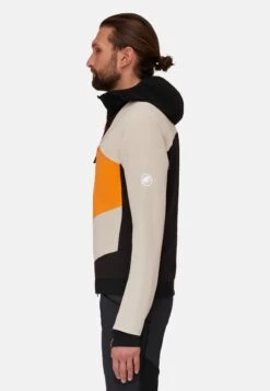 Mammut Aenergy Hybrid Hooded - Softshelljas - Savannah-Black -Mammut 98e1aa3d9dd34a32acd7bf4dd52bd33e