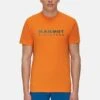 Mammut Trovat Logo - Sport T-Shirt - Dark Tangerine