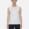 Mammut Aenergy Fl Cap Sleeve Top- T-Shirt Print - White -Mammut 9e5db0158e914b73a03e89ea62318c7b