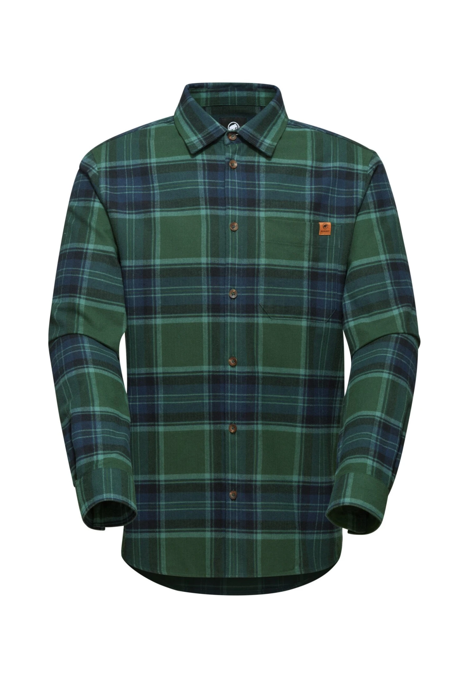 Mammut Trovat Longsleeve- Overhemd - Woods-Marine 6 Mammut Trovat Longsleeve- Overhemd - Woods-Marine - Afbeelding 4