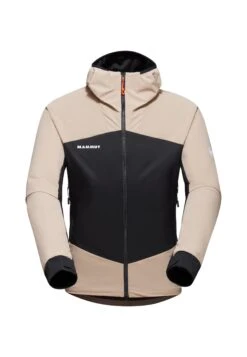 Mammut Taiss In Hybrid Hooded- Softshelljas - Savannah Black -Mammut a2ea40dab0cb43bea31eacc41f36dc9a