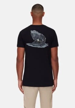 Mammut Massone No Ceiling - T-Shirt Print - Black