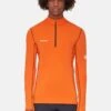 Mammut Aenergy Ml Half Zip - Fleece Trui - Orange