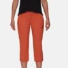 Mammut Runbold Capri Pants Women - Outdoorbroeken - Terracotta