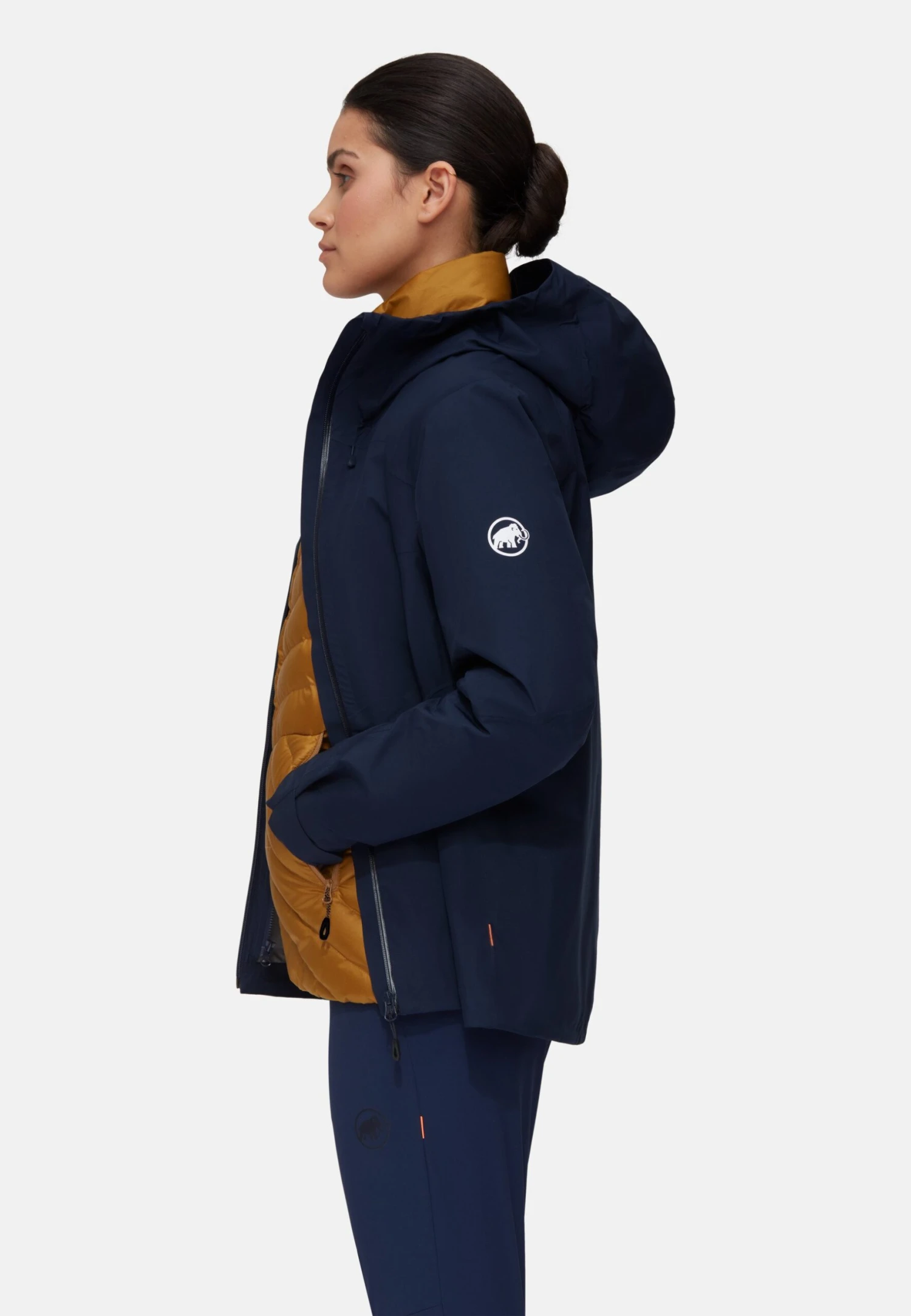 Mammut Convey - Jas - Marine-Cheetah 6 Mammut Convey - Jas - Marine-Cheetah - Afbeelding 4