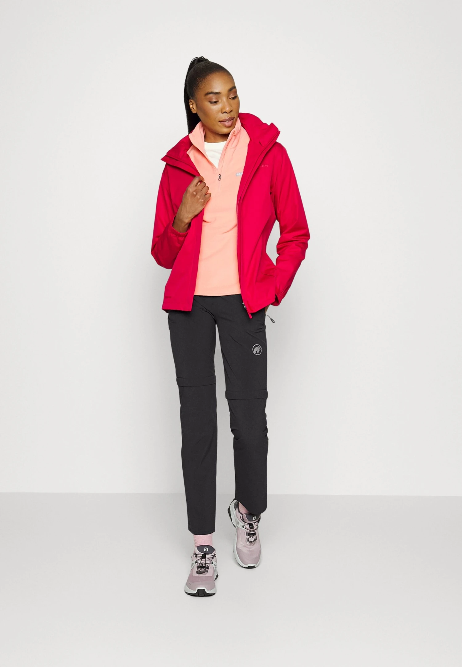 Mammut Runbold Zip Off Pants Women - Broek - Black 4 Mammut Runbold Zip Off Pants Women - Broek - Black - Afbeelding 2