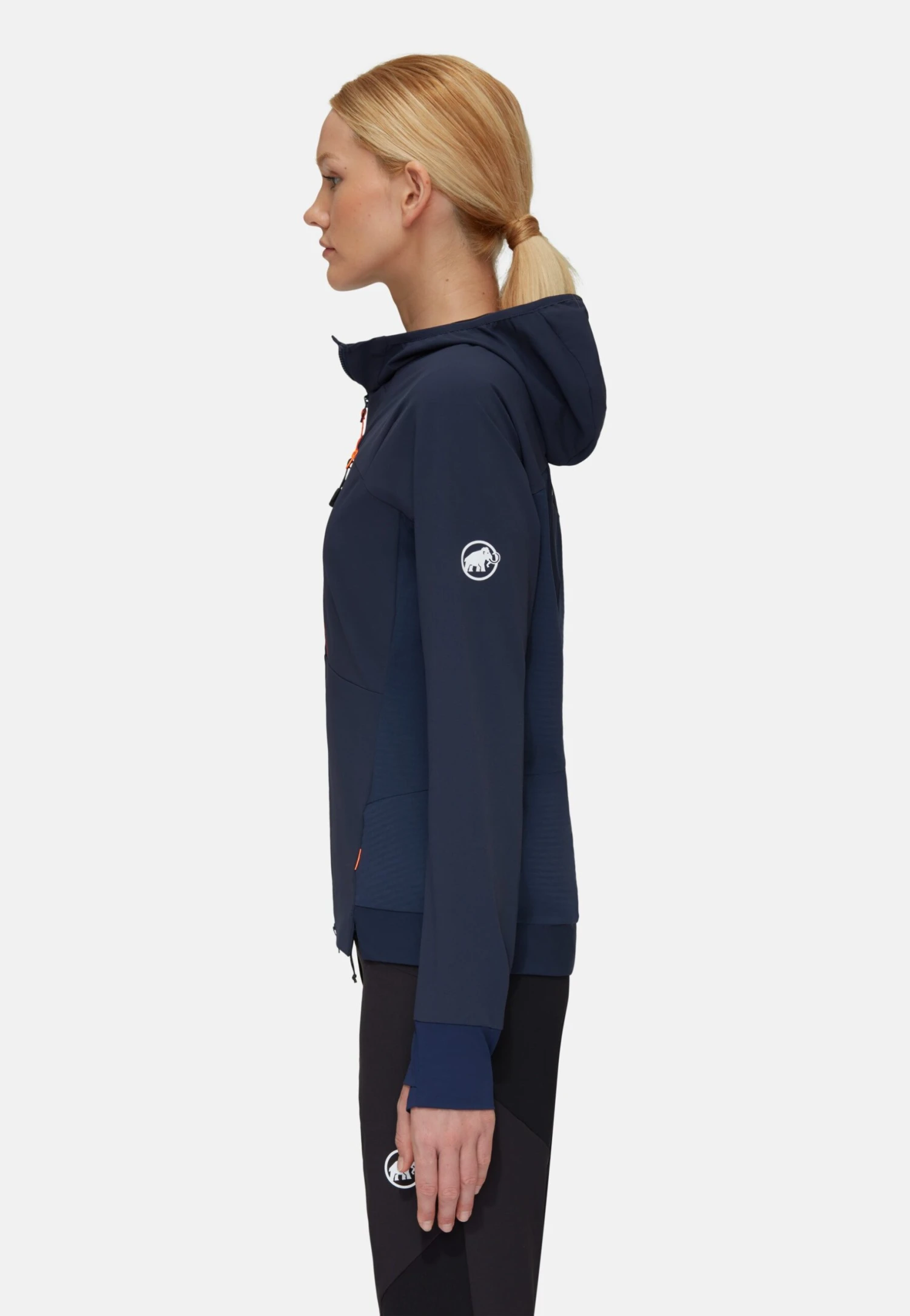 Mammut Aenergy Hybrid- Softshelljas - Marine Vibrant Orange 5 Mammut Aenergy Hybrid- Softshelljas - Marine Vibrant Orange - Afbeelding 3