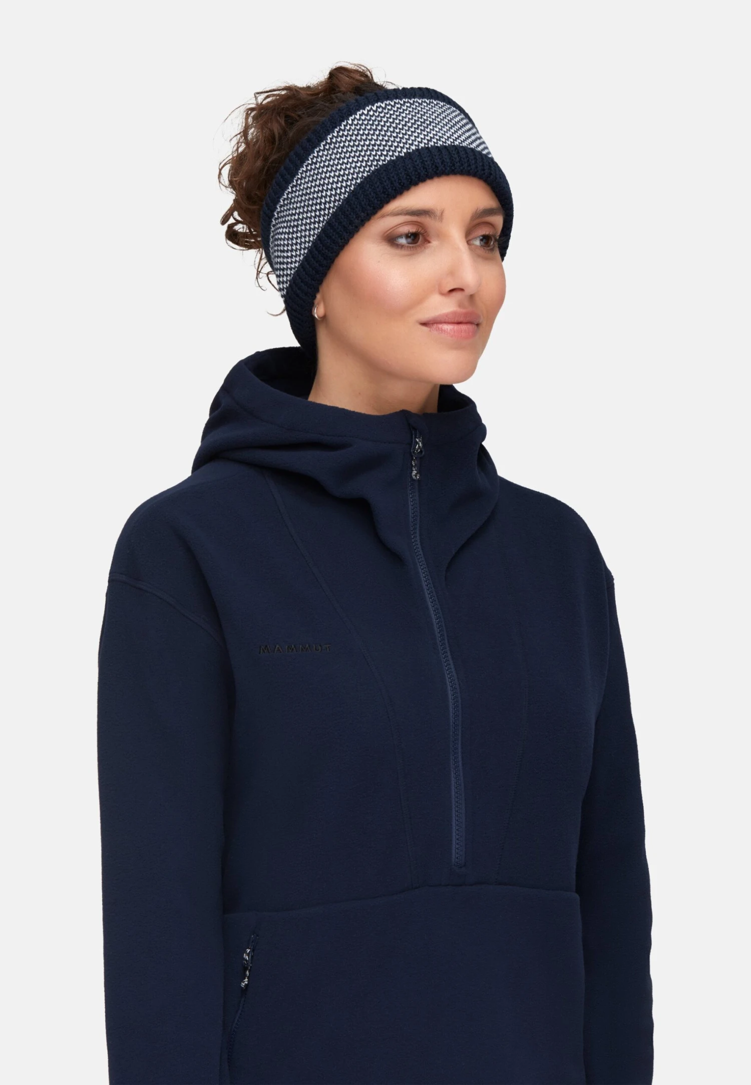 Mammut Snow - Oorwarmers - Marine-White 3 Mammut Snow - Oorwarmers - Marine-White