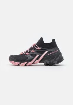 Mammut Aegility Pro Mid Dt Women - Outdoorschoenen - Black/Dark Powder Rose